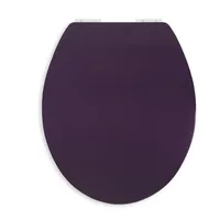 SANITOP-WINGENROTH WC-Sitz Disteso Gloss mit Absenkautomatik, Dekor Toilettensitz mit