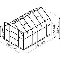 Vitavia Dione 9900 Alu ESG 3 mm 9,9 m2
