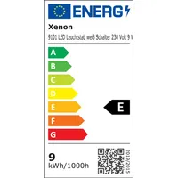 Xenon Leuchtstab weißes Kabel Schalter 10 Watt neutral weiß