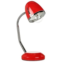 Licht-Erlebnisse Schreibtischlampe POCATELLO Metall Tischleuchte Bürolampe