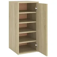VidaXL Schuhschrank Sonoma-Eiche 32x35x70 cm Holzwerkstoff