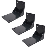Mendler 3er-Set Deckenadapter für Kassetten-Markise T124, Deckenmontage Halterung Adapter
