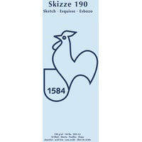 Hahnemühle Skizzenblock Skizze 190 DIN A3, 1 Block