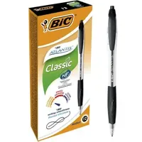 BIC Kugelschreiber Classic Schwarz 0,4 mm 12 St.