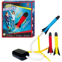 Günther 1556 Air Rocket 2 Raketenspiel, Fußpumpe und 3