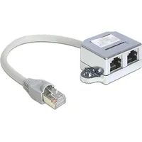 DeLock RJ45 Port Doubler - Ethernet 100Base-TX-Splitter - RJ-45