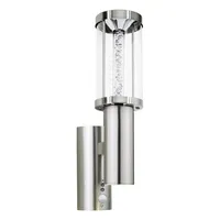 EGLO Trono Stick, 41cm Sensor Wandleuchte Edelstahl, (94128)