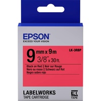 Epson LK-3RBP Beschriftungsband, 9mm, schwarz/rot (C53S653001)
