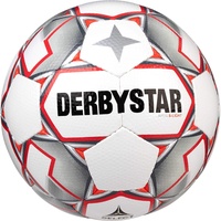 Derbystar Apus S-Light 290g Leicht-Fußball weiß/grau/rot 5