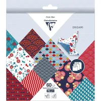 Clairefontaine 95347C - Pack mit 60 Blatt Origamipapier, mit