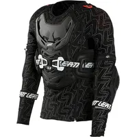 Leatt 5.5 Protektorenshirt langarm Kinder - Schwarz