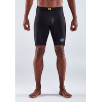Skins Funktionshose 3-Series Half Tight Short (enganliegend) schwarz Herren