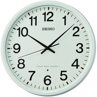 Seiko Wanduhr Kunststoff weiß QHR027W