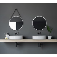 Talos DSK Design Spiegel Silver Coiffeur White 50 cm,