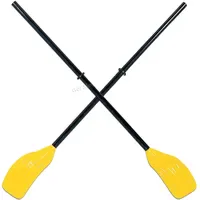 BESTWAY Paddel 2 Stück 124 cm Kunststoff Gelb/Schwarz