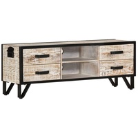 VidaXL TV-Schrank 110x30x41 cm Massivholz Akazie