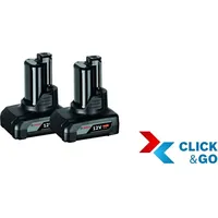 Bosch GBA 12 V Li-Ion 2 x 6,0 Ah