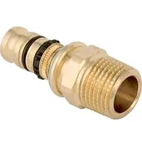 Geberit Mepla Übergang mit AG, Rotguss