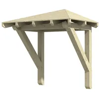 SKANHOLZ Vordach Wesel 1 188 x 126 cm beige