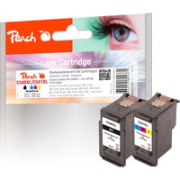 Peach kompatibel zu Canon PG-540XL schwarz + CL-541XL CMY