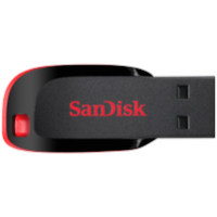 SanDisk Cruzer Blade 64 GB schwarz/rot USB 2.0