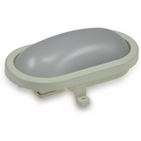 ChiliTec LED Oval-Armatur Feuchtraumleuchte IP44 Kellerleuchte 12Watt, 960 lm,
