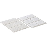 VELCRO® VEL-EC60235 Klettquadrate zum Aufkleben Haft- und Flauschteil (L