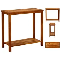 VidaXL Konsolentisch 80x 75 x 35 cm Massivholz Akazie