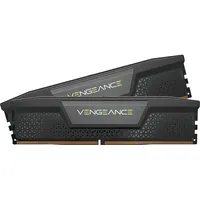 Corsair Vengeance schwarz DIMM Kit 64GB, DDR5-5200, CL40-40-40-77 (CMK64GX5M2B5200C40)