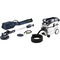 Festool Langhalsschleifer LHS-E 225/CTL36-Set PLANEX (mit Schleifteller, Transporttasche, Absaugmobil