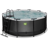 EXIT TOYS Black Leather Pool 360 x 122 cm