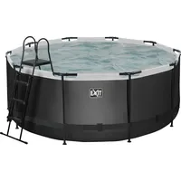 EXIT TOYS Black Leather Pool 360 x 122 cm