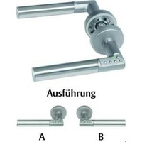 ASSA ABLOY Code Handle mit Code-Tastatur DIN links, Schutzbeschlag