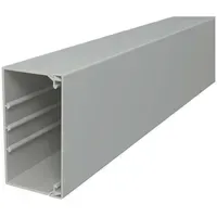 OBO Bettermann Vertr Wand+Deckenkanal m.Obert. 60x110mm PVC sgr WDK60110GR
