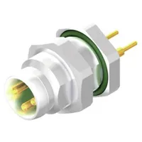 Weidmüller 2421580000 Sensor-/Aktor-Einbausteckverbinder M8 Stecker, Einbau vertikal Polzahl 4