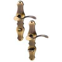 HOPPE Langschildgarnitur Weimar M112SLN/2007 MS F73 SK/OL 78mm DIN