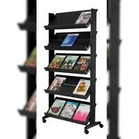 Paperflow Prospektständer Uno 255N.01 5Auflagen mobil schwarz