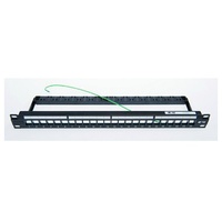 CommScope 2153437-2 1HE Patchpanel STP 24-Port grau