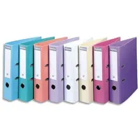 Exacompta Ordner Premium A4 PVC mit 2 Ringen, Rücken