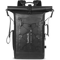 Inateck RollTop Rucksack Herren 30-35L Wasserdichter Multifunktionaler Organizer mit