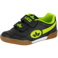 LICO Bernie V Hallenschuhe, Schwarz Lemon, 36 EU