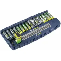 AccuPower IQ216 Rundzellen-Ladegerät NiCd, NiMH Micro (AAA), Mignon (AA),