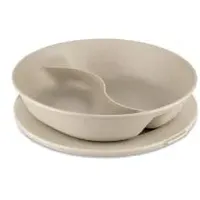 Koziol Lunchbox Connect Separee 1500 ml Kunststoff Beige
