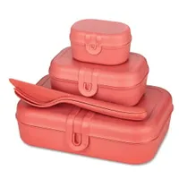 Koziol PASCAL READY inkl. Besteck, 4-teilig, 7168704 , Besteck-Set
