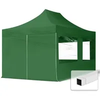 TOOLPORT Gazebo Faltpavillon 3 x 4,5 m inkl. 4