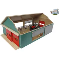 Kids Globe Farming Stall mit Windschutznetz