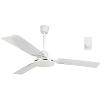 Sichler Haushaltsgeräte Deckenventilator mit 3 Metallflügeln und 3 Stufen,