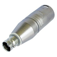 Neutrik NA2MBNC XLR-Adapter XLR-Stecker - BNC-Buchse 1St.