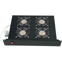 Triton RAB-CH-X02-A1 - Rack-Lüftereinsatz - mit 4 Ventilatoren, Thermostat