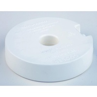 APS 10781 Kühlakku, Kühlelement, weißer, runder Kunststoffkühler, 10,5 cm,